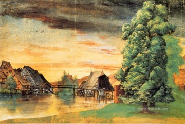 Willow Mühle Albrecht Dürer Landschaft Ölgemälde